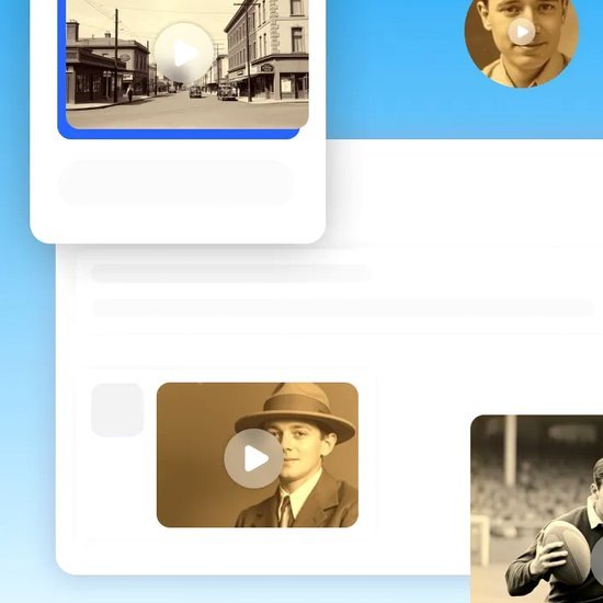 一秒老照片动起来