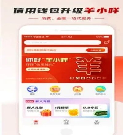 羊小咩：购物额度提现，分秒到账！
