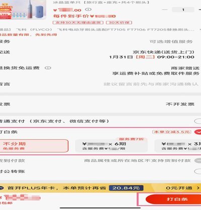 能使用京东白条支付的软件